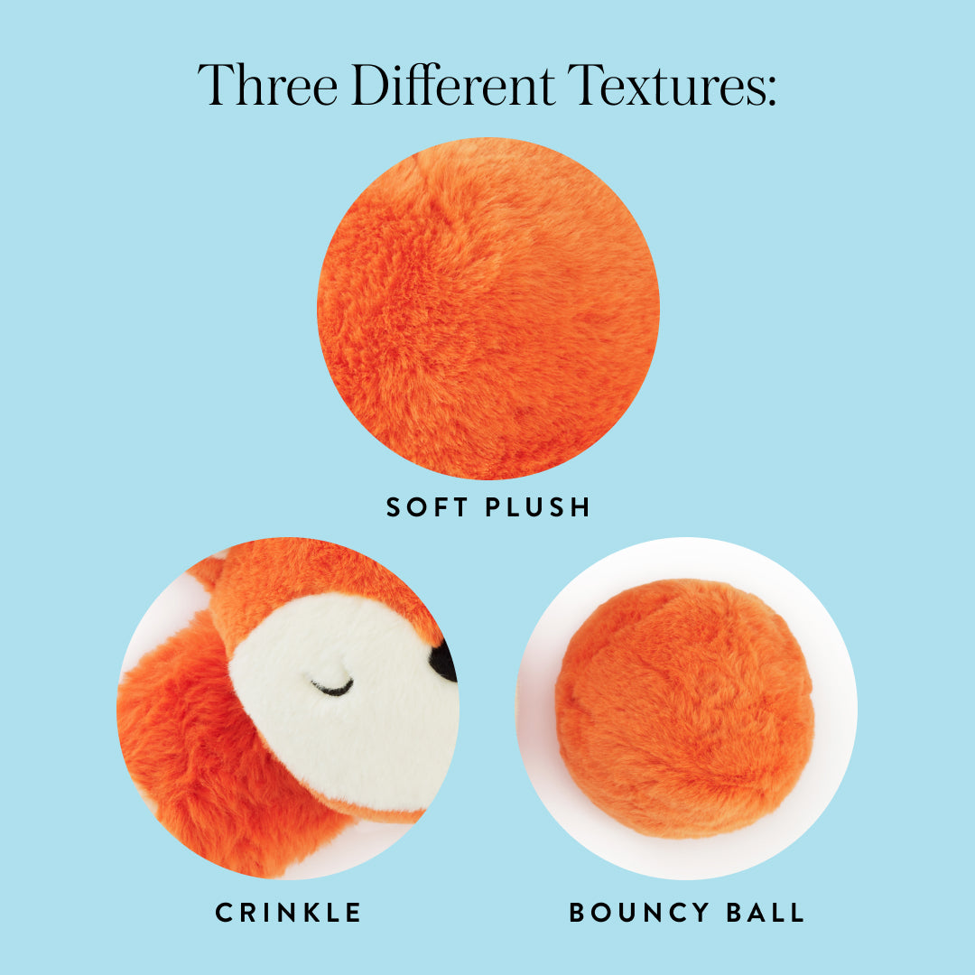 Fox 2-in-1 Bounce Dog Toy from The Foggy Dog