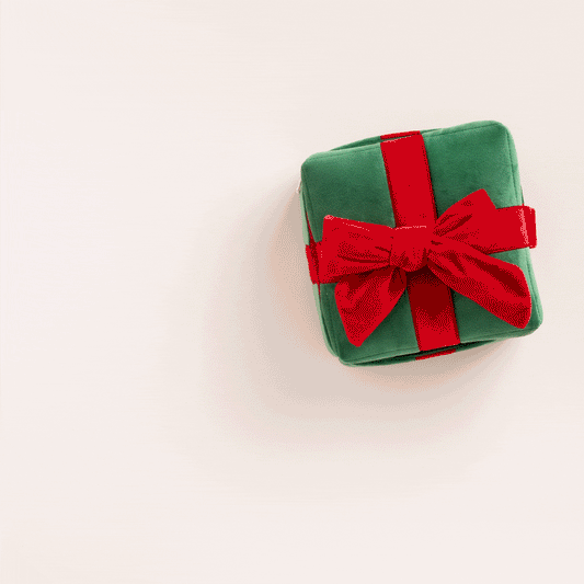Holiday Present Interactive Snuffle Dog Toy view 2