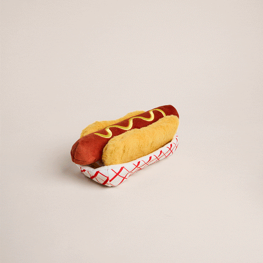 Hot Dog Interactive Snuffle Dog Toy view 2
