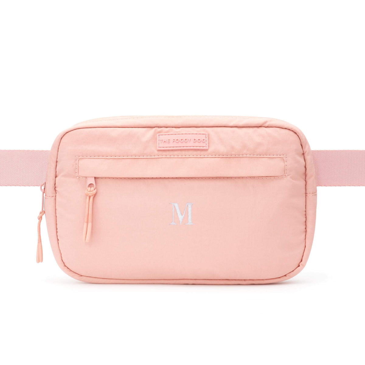 Active Convertible Crossbody Bag, Shell from The Foggy Dog with Embroidery
