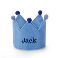 Light Blue Dog Birthday Crown from The Foggy Dog