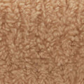 Latte Recycled Sherpa Bolster Dog Bed