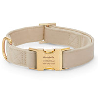 Flax Dog Collar from The Foggy Dog