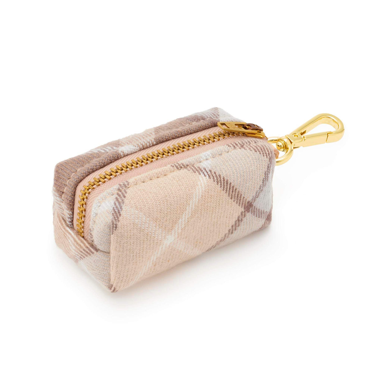 Andover Plaid Flannel Waste Bag Dispenser from The Foggy Dog