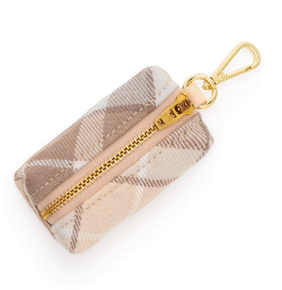 Andover Plaid Flannel Waste Bag Dispenser from The Foggy Dog