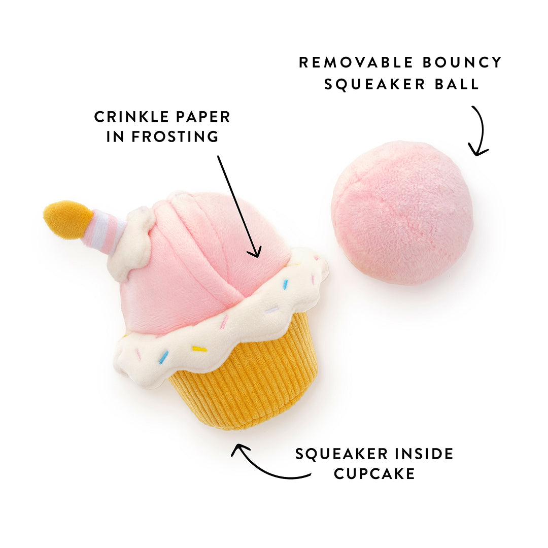 Cupcake Interactive Snuffle Dog Toy from The Foggy Dog