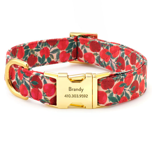 Apple of My Eye Dog Collar view 1