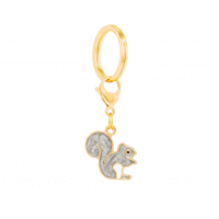 Squirrel Collar Charm from The Foggy Dog