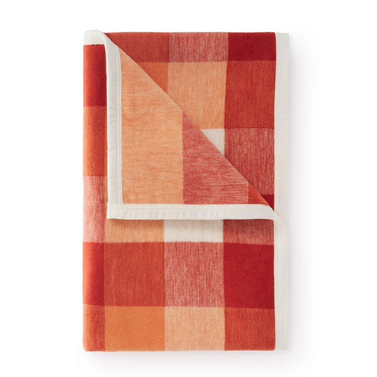 ChappyWrap x TFD Pumpkin Spice Plaid Dog Blanket view 1