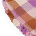 Bramble Flannel Ruffled Dog Bandana