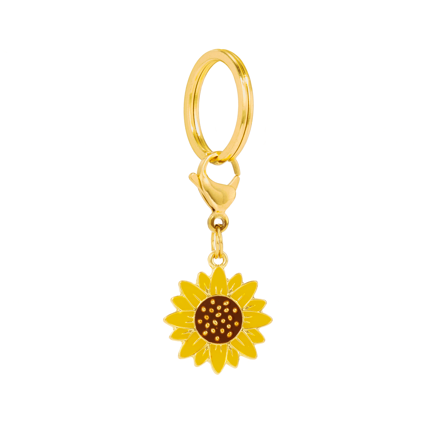 Sunflower Collar Charm from The Foggy Dog