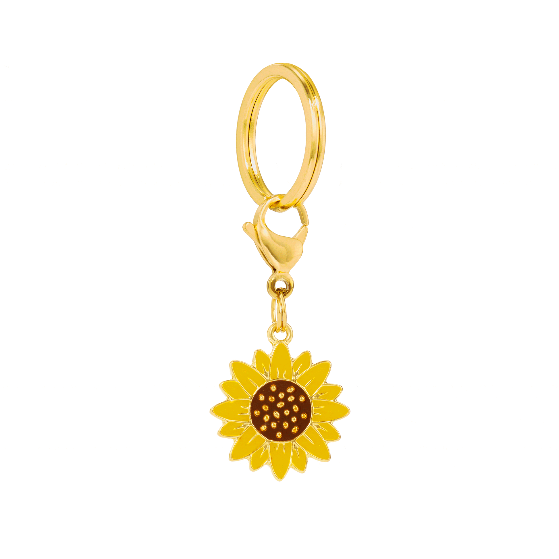 Sunflower Collar Charm from The Foggy Dog