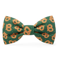 Pretzel Party Dog Bow Tie from The Foggy Dog
