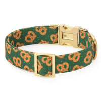 Pretzel Party Dog Collar from The Foggy Dog