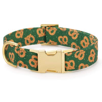 Pretzel Party Dog Collar from The Foggy Dog