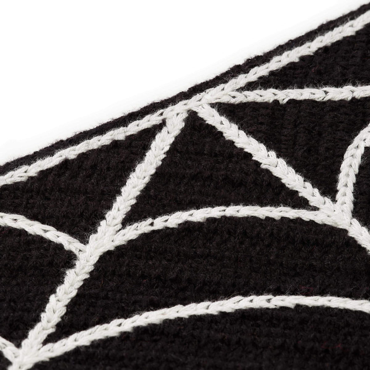 Spiderweb Crochet Dog Bandana from The Foggy Dog