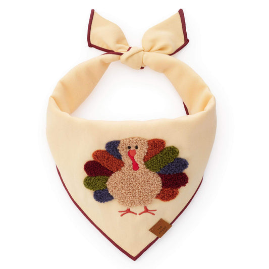 Turkey Applique Dog Bandana view 1