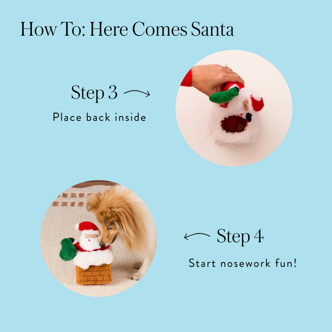 Here Comes Santa Interactive Snuffle Dog Toy view 10