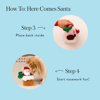 Here Comes Santa Interactive Snuffle Dog Toy view 10