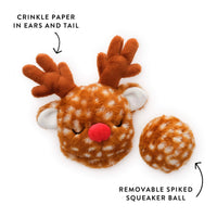 Reindeer 2-in-1 Bounce Dog Toy view 3