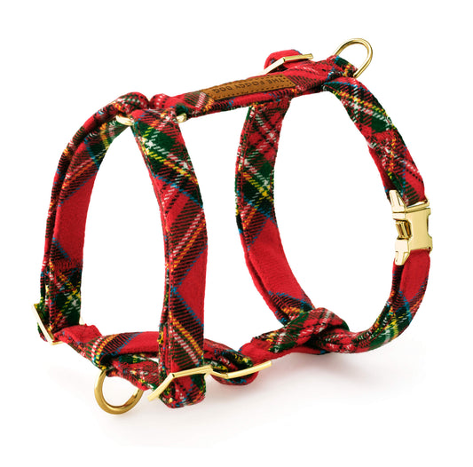 Tartan Plaid Flannel Dog Harness view 1
