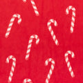 ChappyWrap Red Candy Canes Dog Blanket