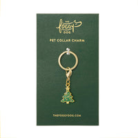 Christmas Tree Collar Charm from The Foggy Dog