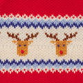 Reindeer Fair Isle Dog Sweater