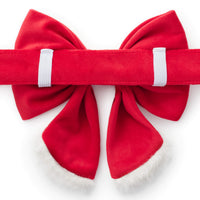 Santa Paws Lady Bow Collar from The Foggy Dog