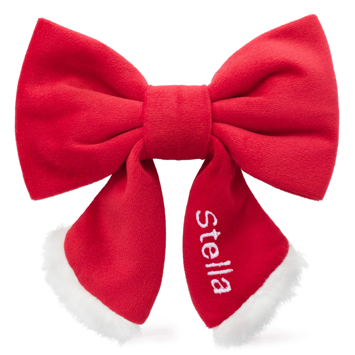 Santa Paws Lady Dog Bow from The Foggy Dog