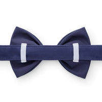 Snowflakes Embroidered Bow Tie Collar from The Foggy Dog