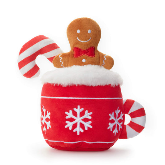 Holiday Hot Cocoa Interactive Snuffle Dog Toy from The Foggy Dog