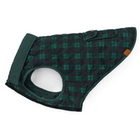 Media: Black Watch Plaid Reversible Dog Jacket from The Foggy Dog