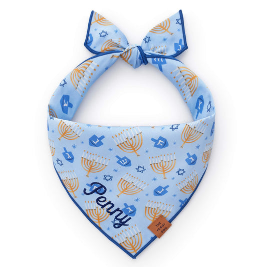 Festival of Lights Dog Bandana view 1
