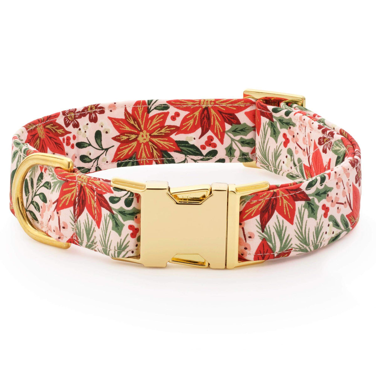 Poinsettia Dog Collar from The Foggy Dog