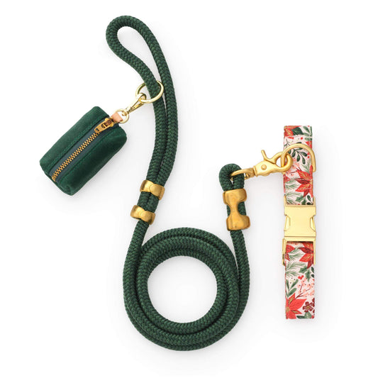 Poinsettia Collar Walk Set view 1