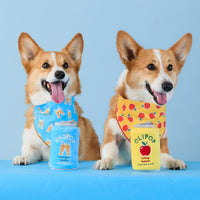 #Modeled by Captain and Tony (30lbs) both in Medium