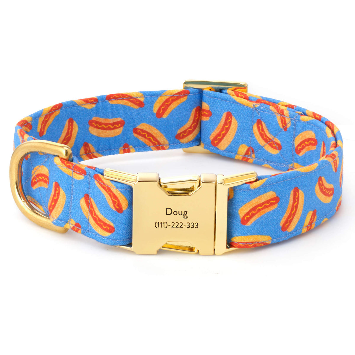 Hot Diggity Dog Collar from The Foggy Dog