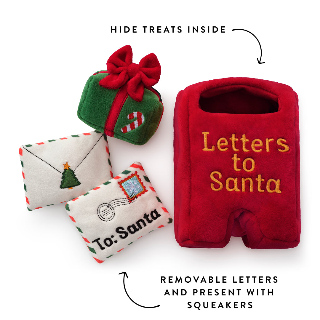 Letters to Santa Interactive Snuffle Dog Toy view 3