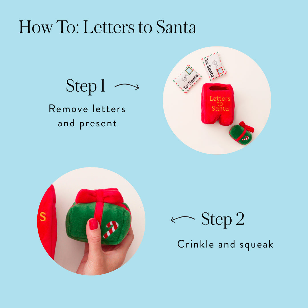 Letters to Santa Interactive Snuffle Dog Toy view 5