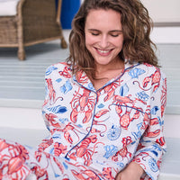 Printfresh Lobster Landing Long PJs view 6