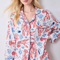 Printfresh Lobster Landing Long PJs view 3