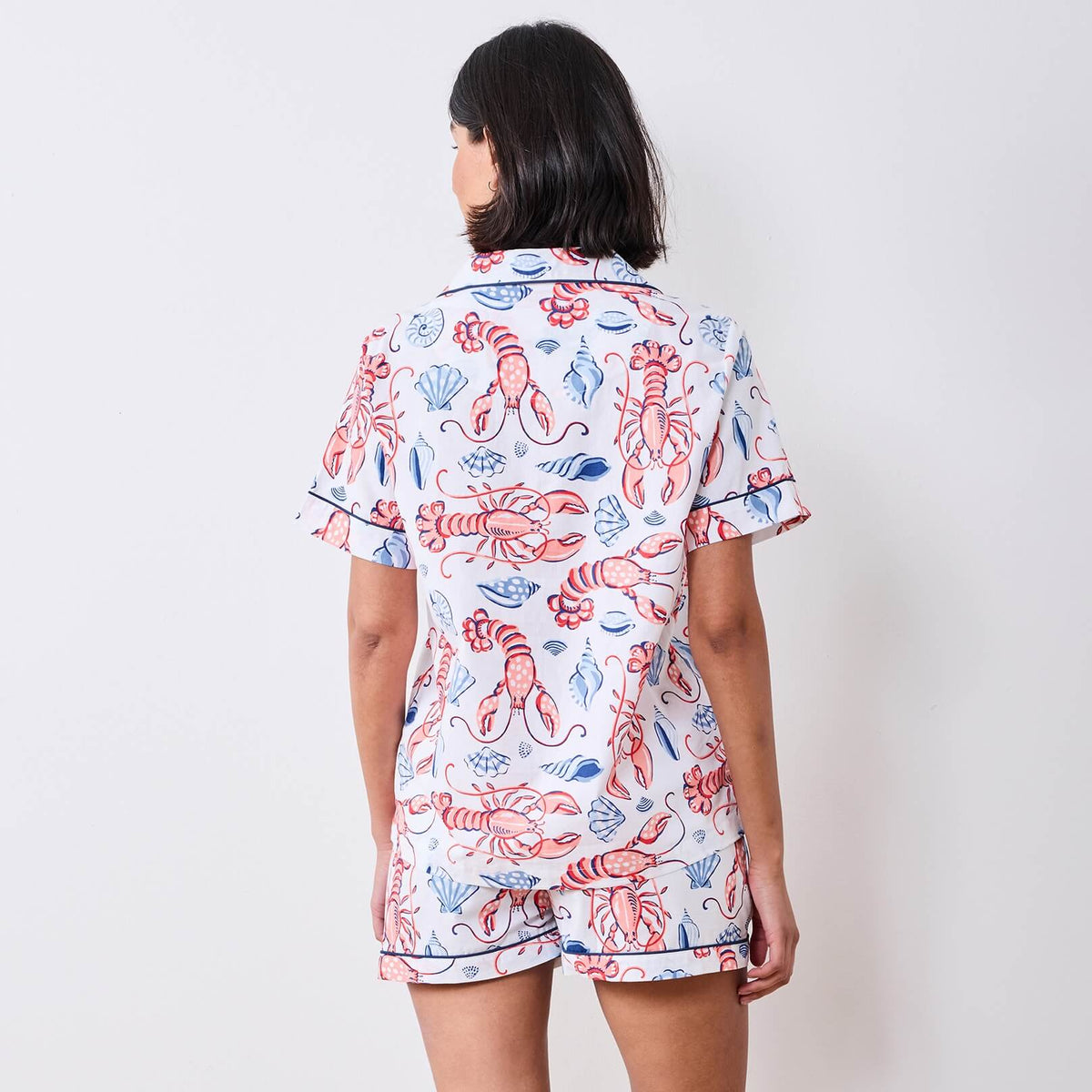 Printfresh x TFD Lobster Landing Mom + Dog Matching Gift Set (Short PJs) view 5