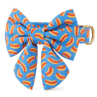 Hot Diggity Lady Bow Collar from The Foggy Dog