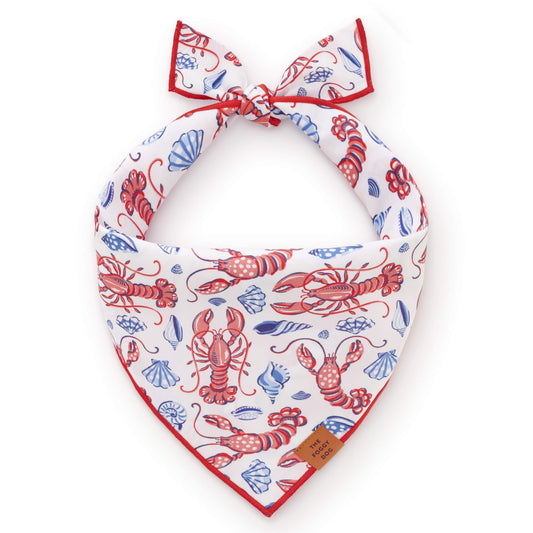 Printfresh x TFD Lobster Landing Dog Bandana view 1