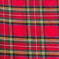 Tartan Plaid Flannel Bow Tie Collar