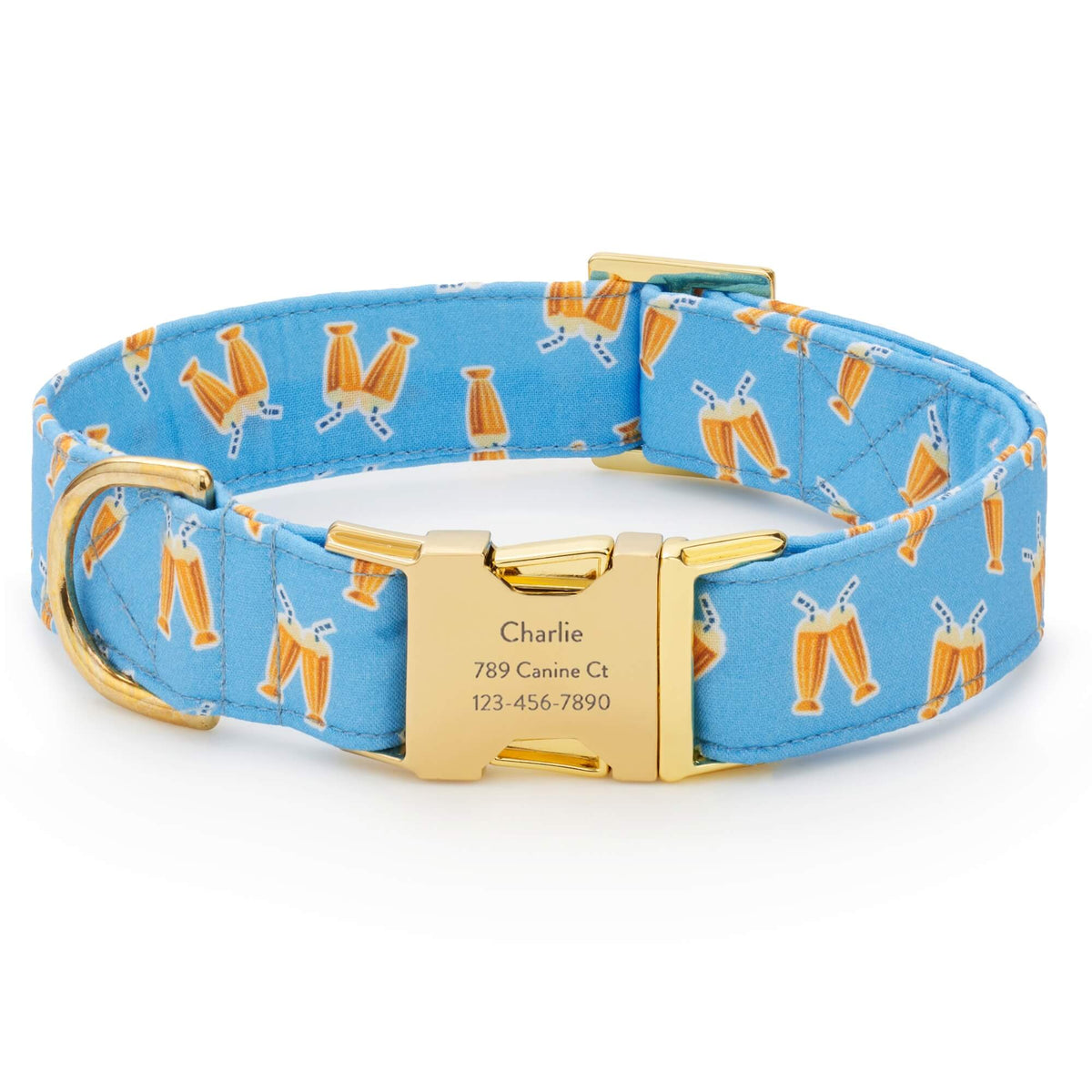 OLIPOP x TFD Cream Soda Dog Collar from The Foggy Dog