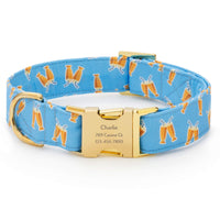 OLIPOP x TFD Cream Soda Dog Collar from The Foggy Dog
