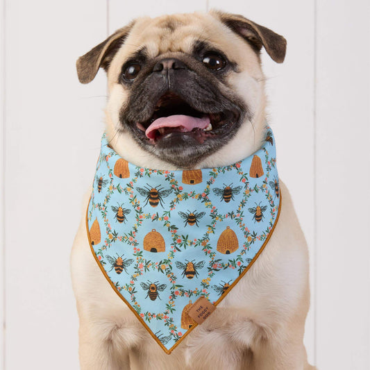 Printfresh x TFD Sweet Bee Dog Bandana view 2