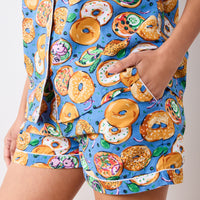 Printfresh Bagels &amp; Schmear Short PJs view 3